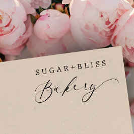 Modern handskriven skript Bakery Business Självfärgande Stämpel