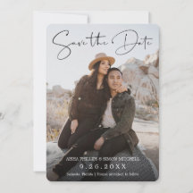 Modern handskriven skript