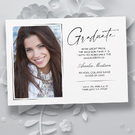 Modern handskriven Student 2-foto för Bläck-skript Meddelande