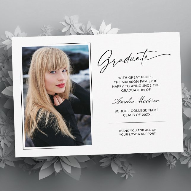 Modern handskriven Student 2-foto i skript Meddelande (Skapare uppladdad)