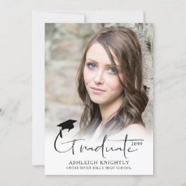 Modern handskriven Student 2-foto med handskriften Meddelande