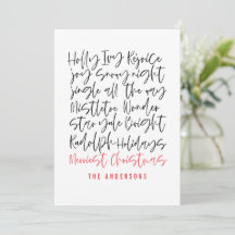 Modern handskriven typografi-Helgdag - foto