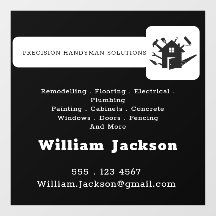 Modern handyman konstruktion anpassad logotyp