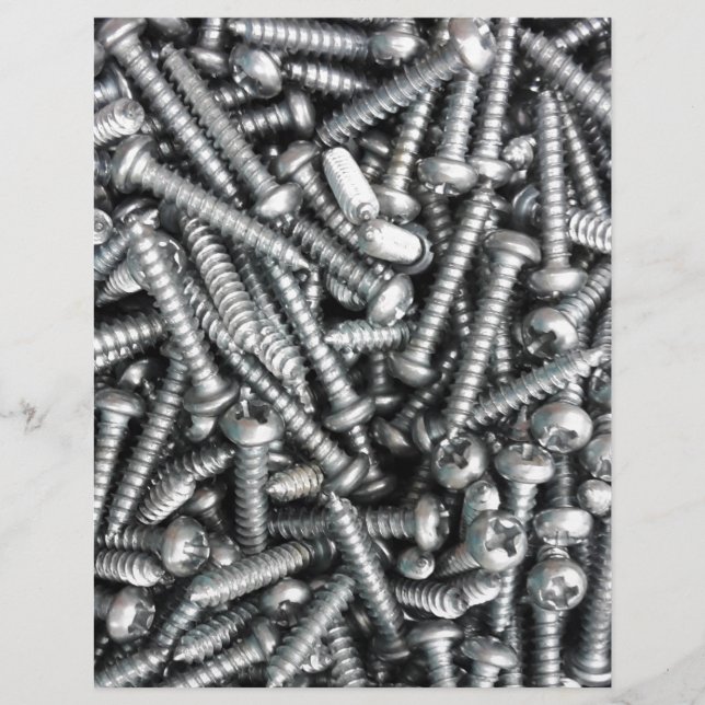 Modern Handyman Verktyg Silver Sherd Mönster (Framsida)