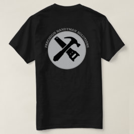 Modern hantverkare konstruktion anpassad logotyp t shirt