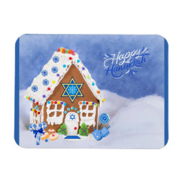 Modern Hanukkah Star av David Gingerbröd House Magnet
