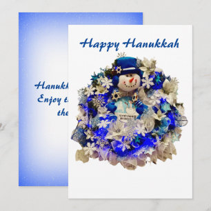 Modern Hanukkah Star av David Snögubbe Wandeans Julkort