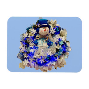Modern Hanukkah Star av David Snögubbe Wandeans Magnet