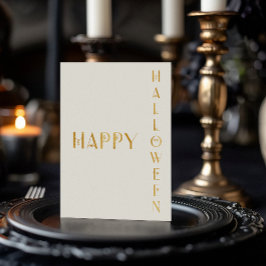 Modern Happy halloween-fiskekort