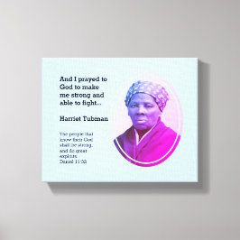 Modern HARRIET TUBMAN-offert Canvastryck
