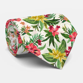 Modern Hawaiiska Colorful Flowers Slips