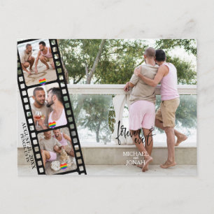 Modern HBT 4 PHOTO-filmremsa Spara datum Vykort