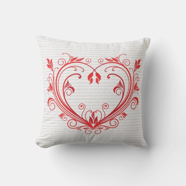 Modern Heart Designer Dekorativ kudde (Framsida)