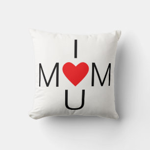 Modern Heart Mom kärlek Kudde