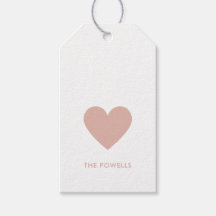 Modern Heart Rosa Polka dots Chic Anpassningsbar