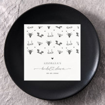 Modern Heart-skript och svart Lingerie-Möhippa