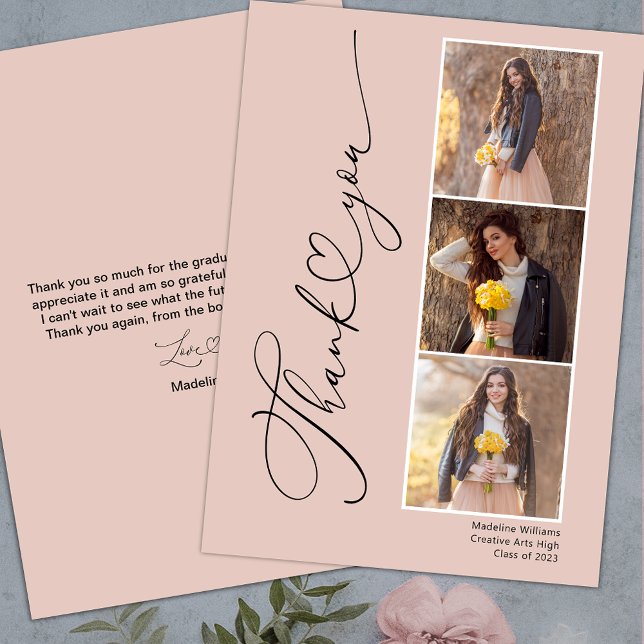 Modern Heart Studenten - tackkort Tack Kort (Skapare uppladdad)