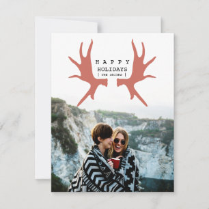 Modern Helgdag Card Julkort