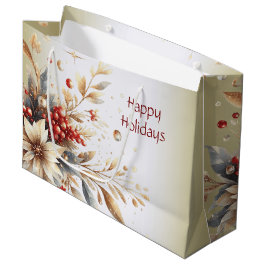 Modern Helgdag Flowers Gift Bag
