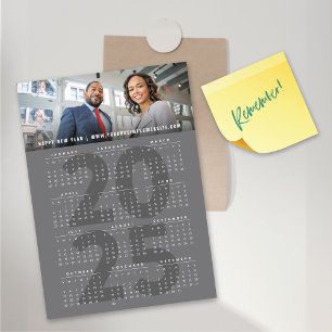 Modern Helgdag för 2025-kalender, fotomagnetiskt k