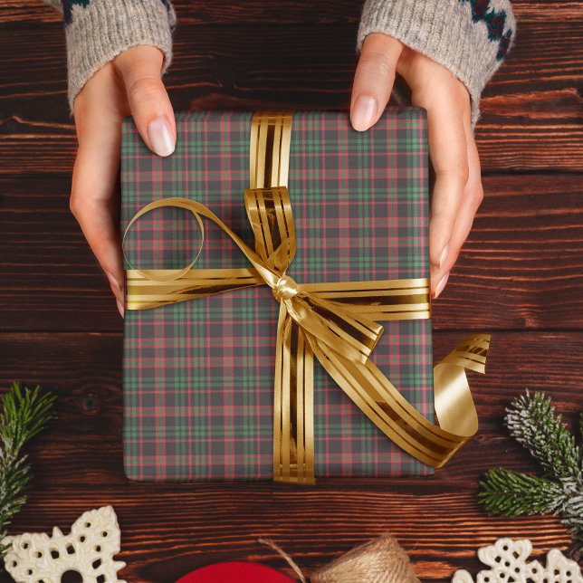 Modern Helgdag Tartan Play Gift Presentpapper (Skapare uppladdad)