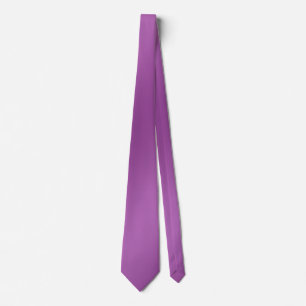 Modern, helt enkelt solid lila gradient Wave mönst Slips