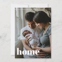 Modern hemmet för Helgdagarna Fotojulkort