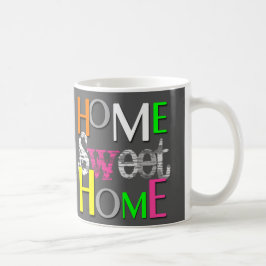 Modern hemsöt hemsöt Trendig, färgat Kaffemugg