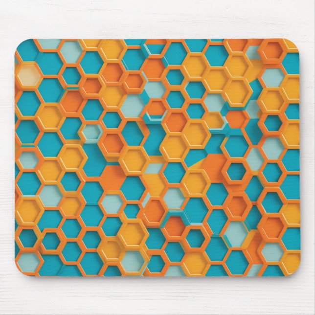 modern hexagon musmatta (Framsidan)