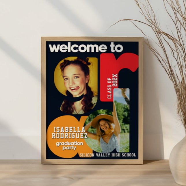 Modern High School Graduation Welcome  Poster (Skapare uppladdad)