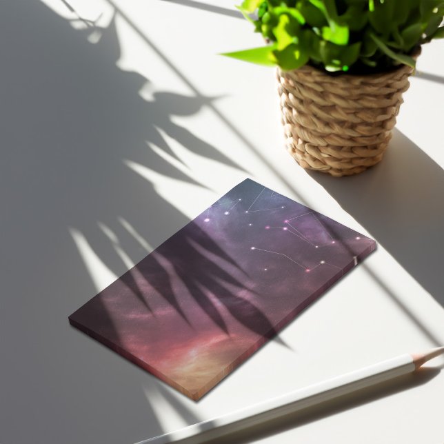 Modern Himlar Galaxy Constellation av Bröllop Natt Post-it Block (Skapare uppladdad)
