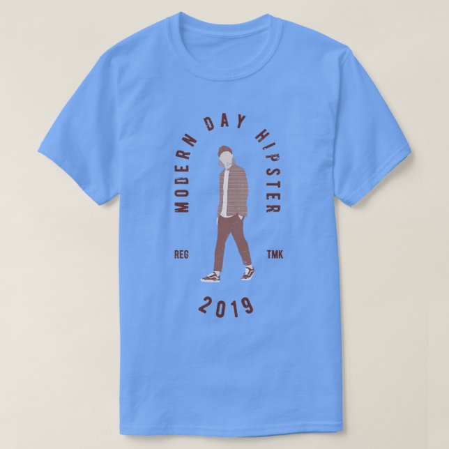 Modern hipster t shirt (Design framsida)
