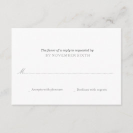 Modern hjärt- + pilens OSA | BRÖLLOP Kort