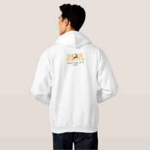 Modern Hjort Hunting Hoodie Personalize