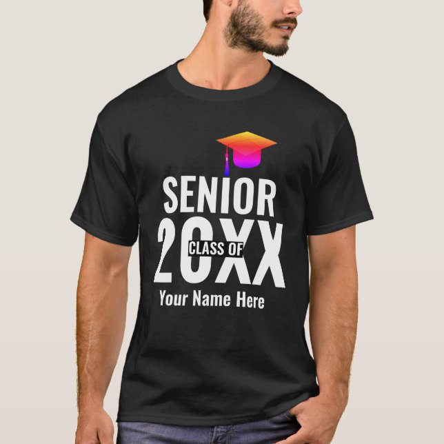 Modern högsta klass i anpassningsbar-år T-Shirt (Framsida)