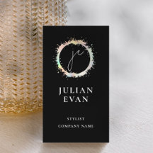 Modern Holograf Luxe Black Monogram