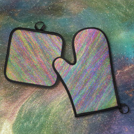 Modern holografisk Elegant Pastel Rainbow Party