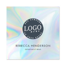 Modern holografisk Logotyp för företag