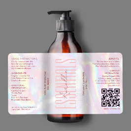 Modern Holografisk Rosa Bath Body Beauty Serum Fraktsedel