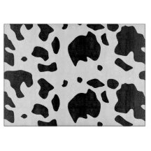 Modern Holstein Friesian Cow Animal Print Mönster