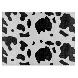 Modern Holstein Friesian Cow Animal Print Mönster