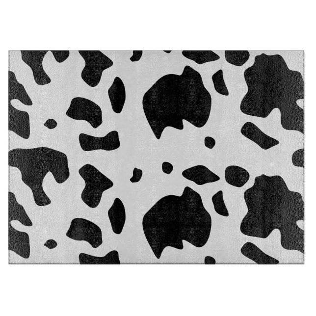 Modern Holstein Friesian Cow Animal Print Mönster (Framsidan)