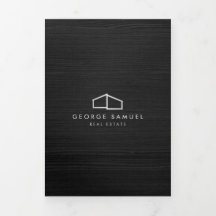 Modern Home Real Gods Logotyp Mörk Wood