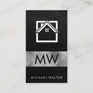 Modern Home Real Gods Logotyp Visitkort