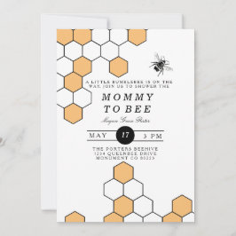 Modern Honeycomb | Bumblebebisdusch Inbjudningar