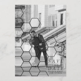 Modern Honeycomb sparar datum | Foto Spara Datumet