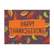 Modern Höst löv Chestnut Fall Thanksgiving