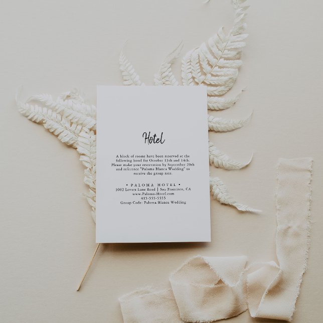 Modern Hotel Tilläggskort (Skapare uppladdad)