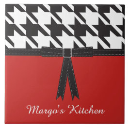 Modern Houndstooth Kakelplatta