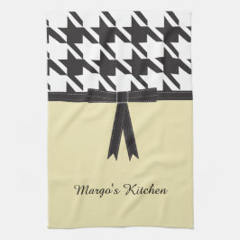 Modern Houndstooth Kökshandduk